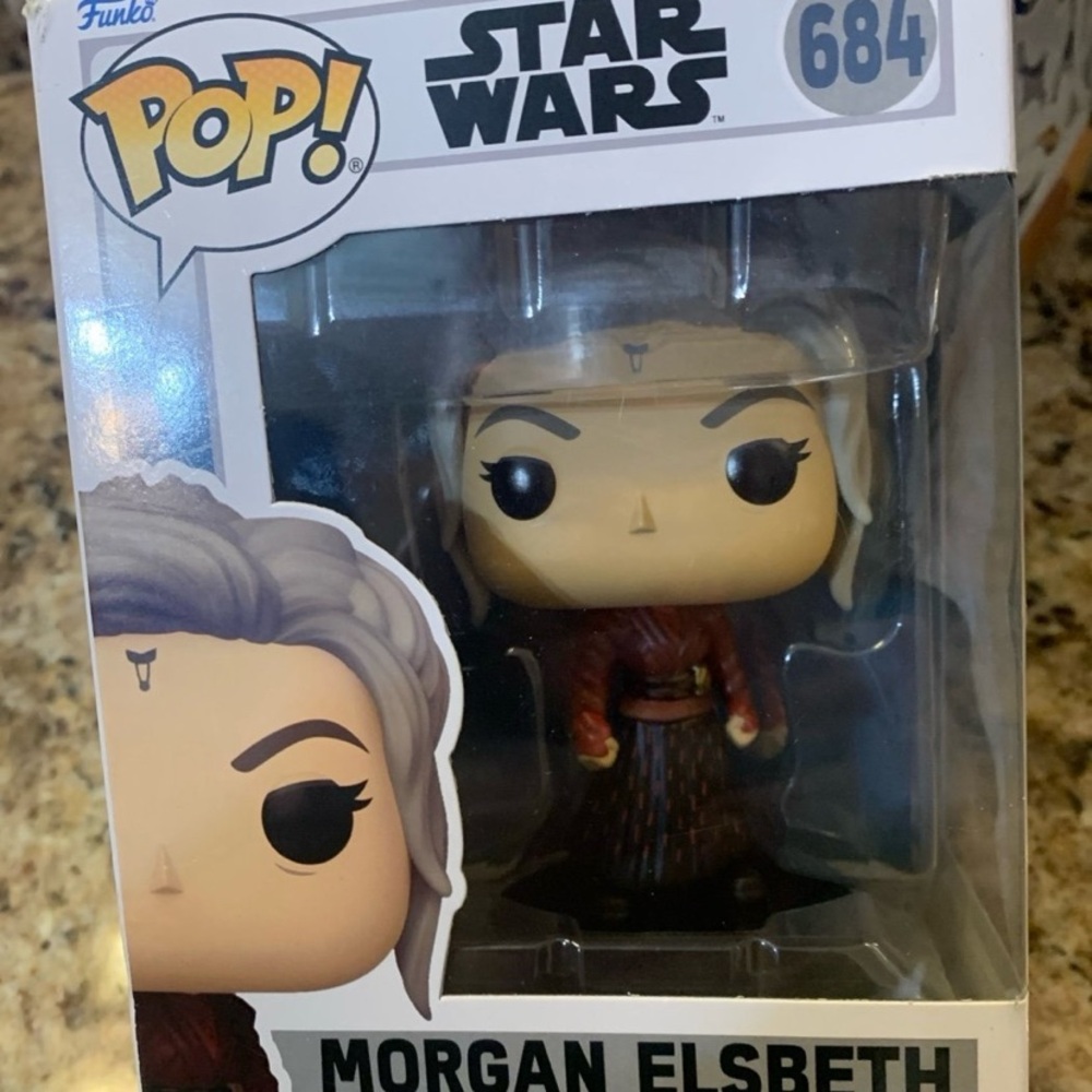 New! Funko POP! Star Wars Vinyl Bobble Figure - MORGAN ELSBETH.
